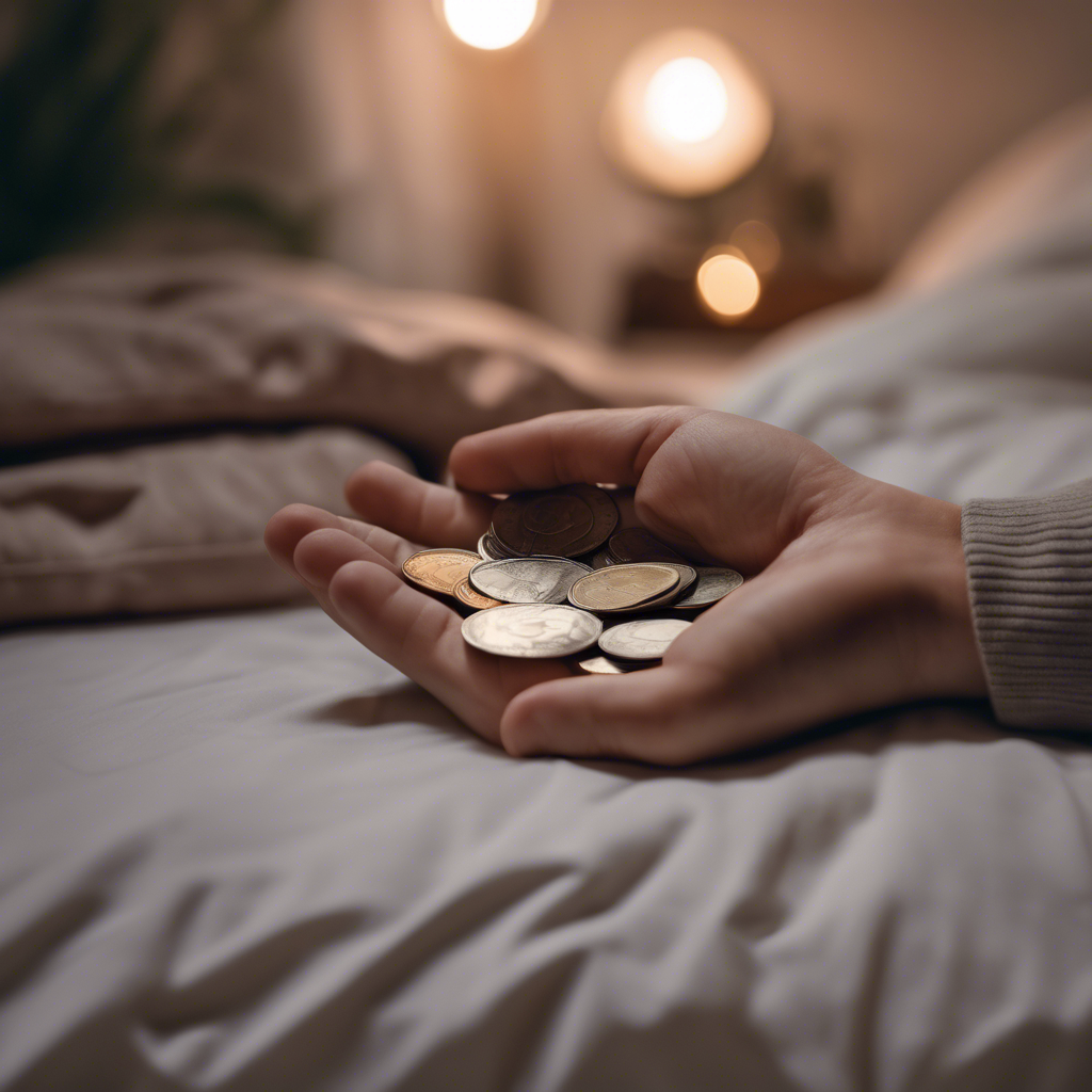 Ritual de la moneda bajo la almohada para la abundancia.