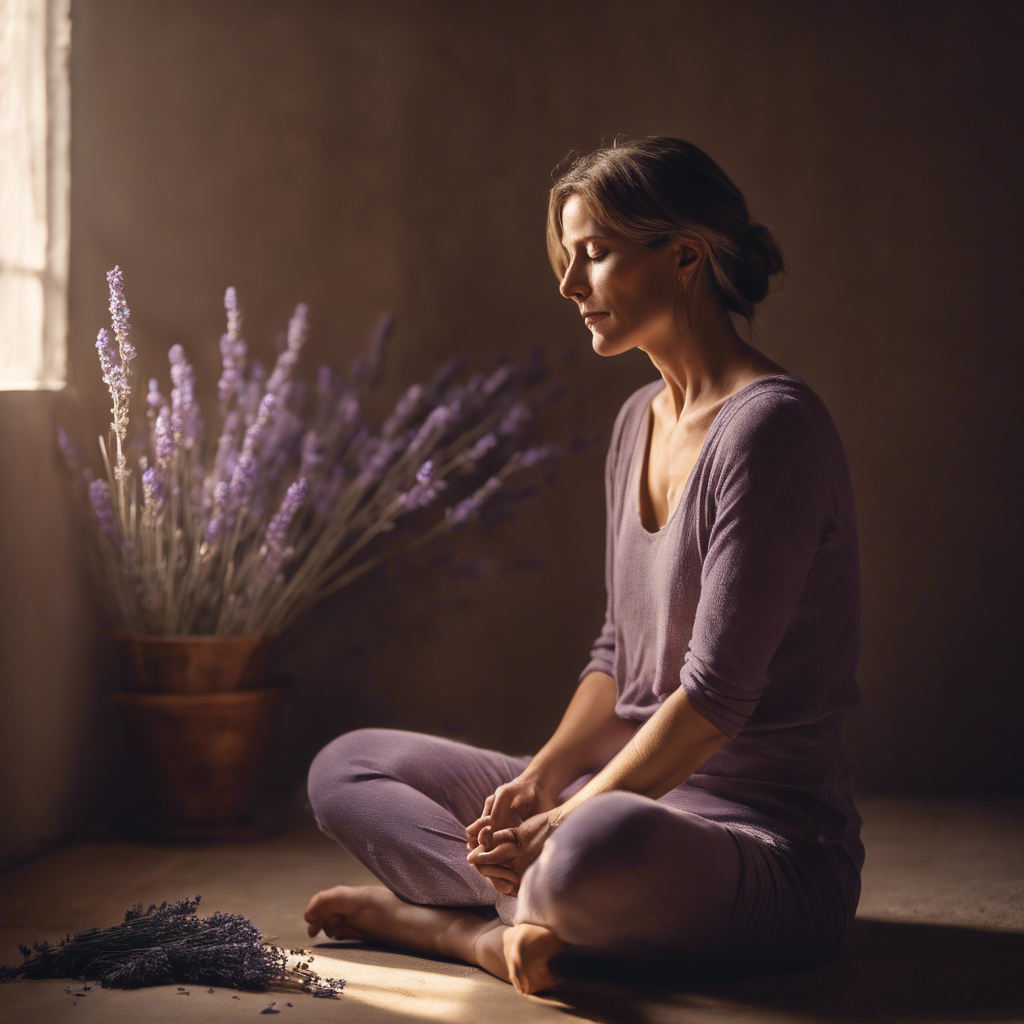 Conjuro con lavanda para alcanzar la paz interior.