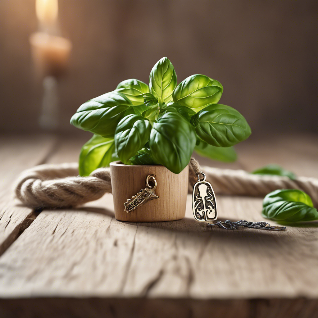 Hechizo con albahaca para atraer buena suerte.