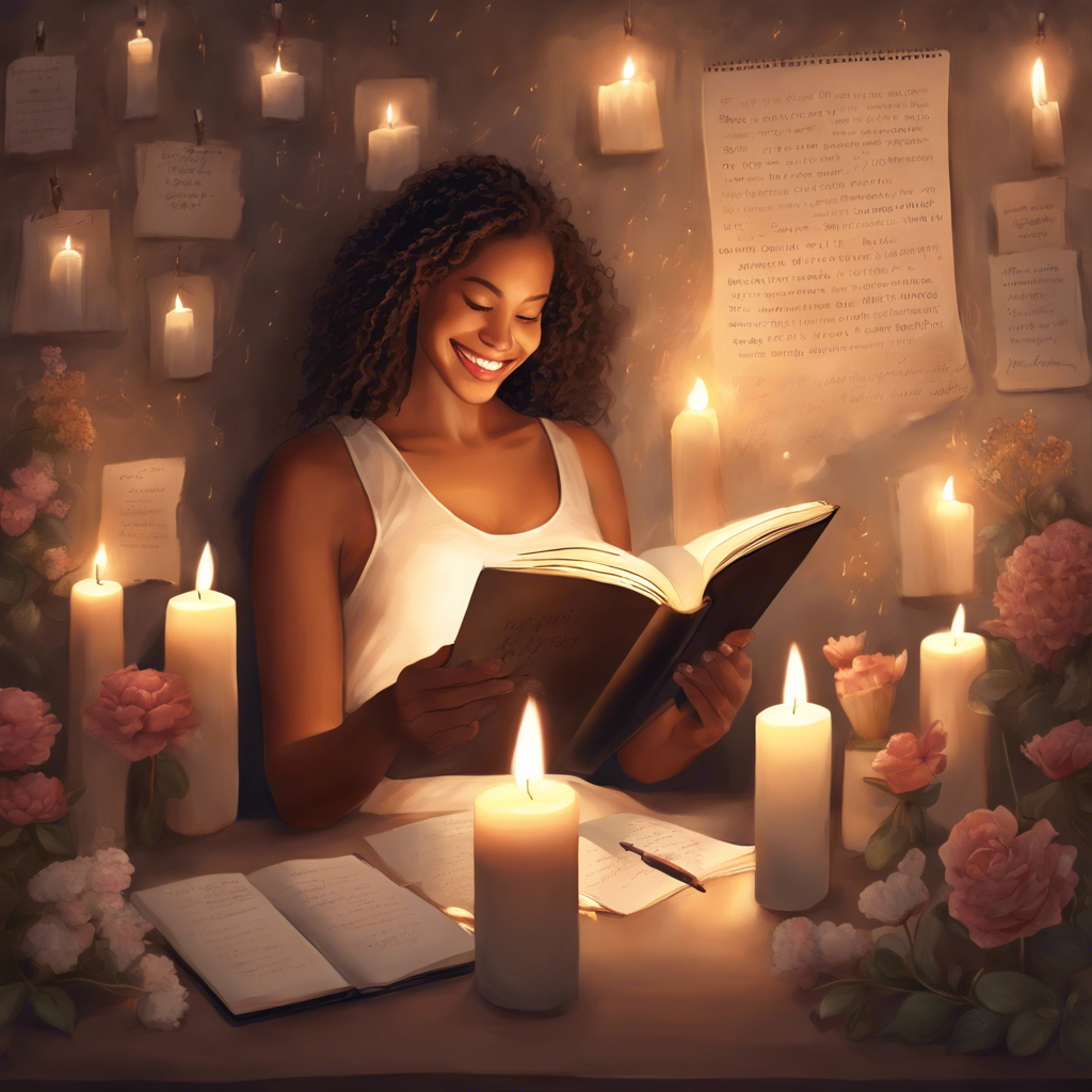 Magia para el desarrollo personal usando afirmaciones positivas.