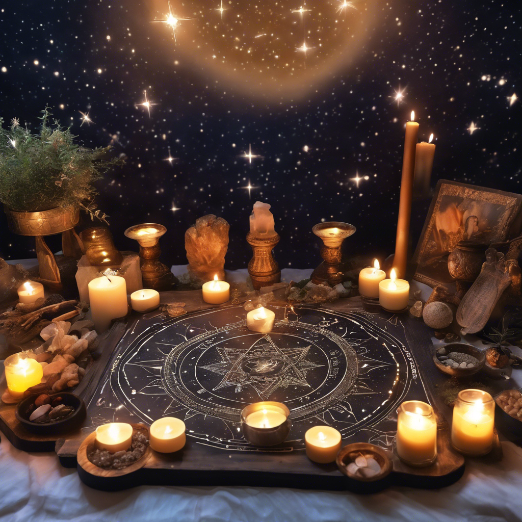 Conjuro para la prosperidad basado en la astrología del signo solar.